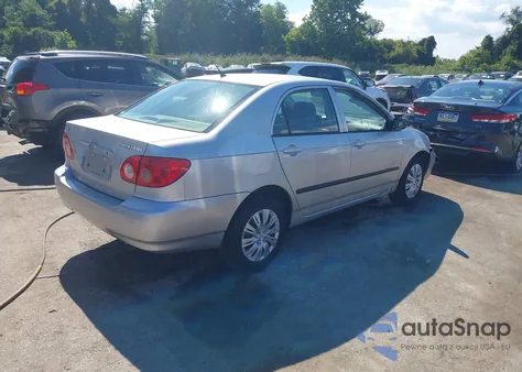 2007 Toyota Corolla Ce from USA, damaged, VIN JTDBR32E270125567